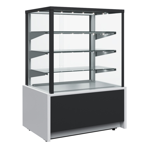 Витрина холодильная KC70 VM 0,6-1 9006-9005 (ВХСв-0,6д Carboma Cube ТЕХНО), арт. 1802370p от компании Европактрейд