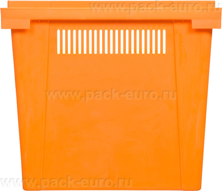Ящик сплошной 400×300×350 мм, объем 42 л., арт.: 434, оранжевый, код: 05538, арт. 434