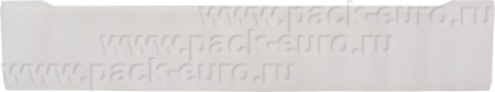Ящик сплошной 788×470×138 мм, объем 40 л., арт.: 213, белый, код: 00399, арт. 213