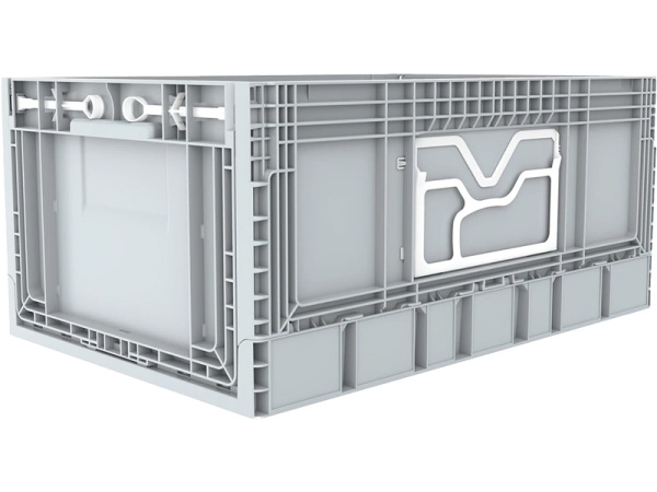 Ящик 600х400х270 сплошной, складной, код: 34389, арт. B-4626F Ящик 600х400х270 сплошной, складной, код: 34389, арт. B-4626F