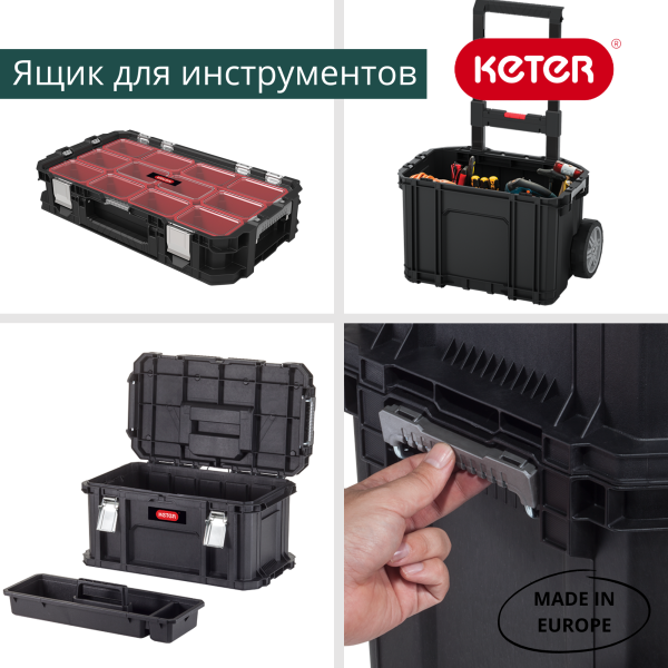 Ящик для инструментов Коннект Ролинг Систем (SMART ROLLING WORKSHOP SET)