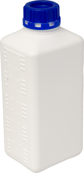 БУТЫЛКА прямоугольная неокр. 40мм 1л БП 2, арт. ПБк 1м