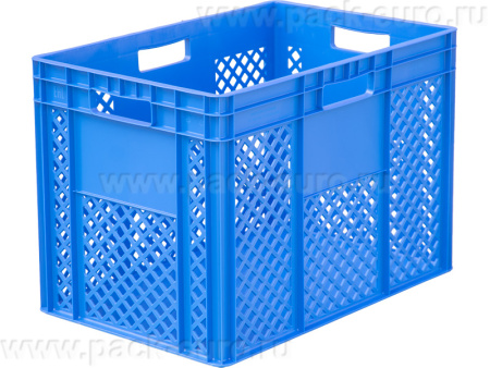 Ящик 600x400x420 перфорированный, дно усиленное, код: 32235, арт. 942.01.03.01 М