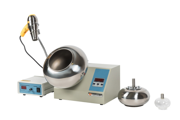 Дражировочный барабан лабораторный Danler VL-30 (нерж.ст.)