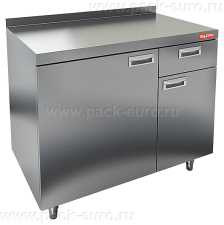 НБМКМ-8/5Б модуль барный с бортом - стол для кофемашин, 800х500х850мм, HICOLD RUS, арт. 287862 от компании Европактрейд