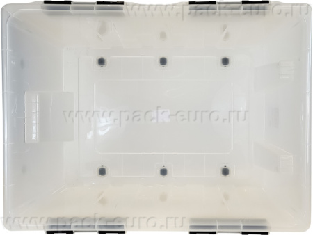 Ящик сплошной 740×565×400 мм, объем 120 л., арт.: Rox Box 120, прозрачный, код: 18714, арт. Rox Box 120