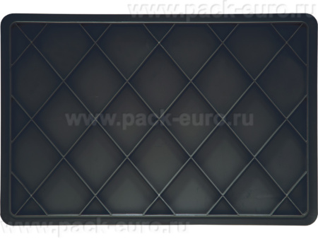 Ящик сплошной 600×400×140 мм, объем 27 л., арт.: 705.03.02 м, серый, код: 16407, арт. 705.03.02 м