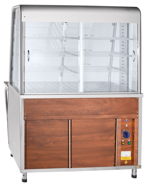 Прилавок-витрина тепловой закрытый ПВТ-70Т 220/380В, кВт, кг 210000801089, арт. 21000801089