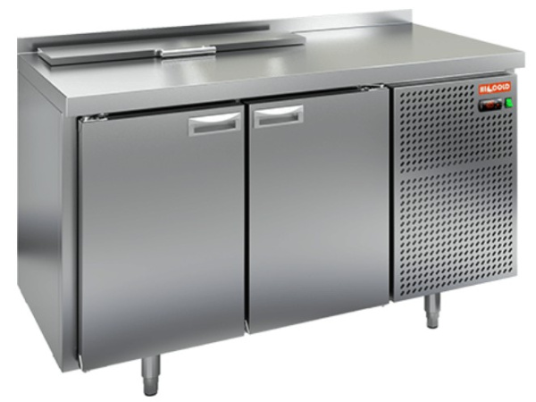 SL1-11GN (1/3) стол для салатов охл.(+2+10), 2 двери, 1390х700х850мм, HICOLD RUS, арт. 282751 от компании Европактрейд
