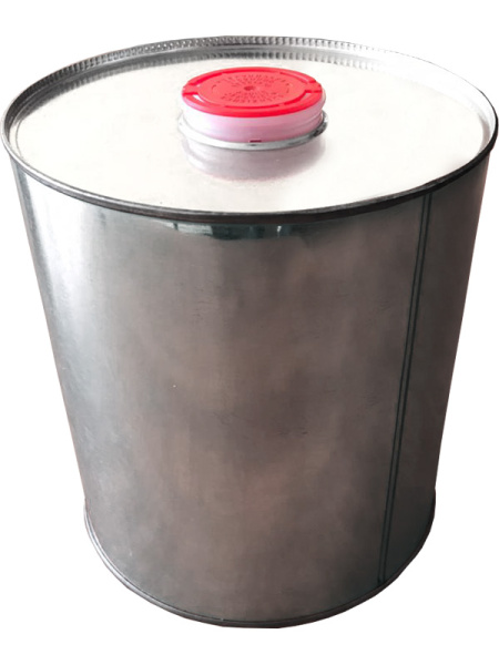 Банка металл 3л. круглая, с крышкой берикап 42мм  неокрашенный, арт. БЖ 3 бер