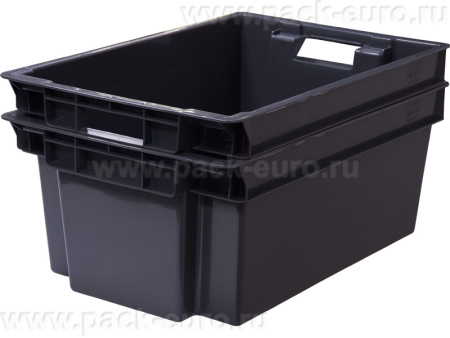 Ящик полимерный 600х400х250, код: 35602, арт. 125-2 ВС
