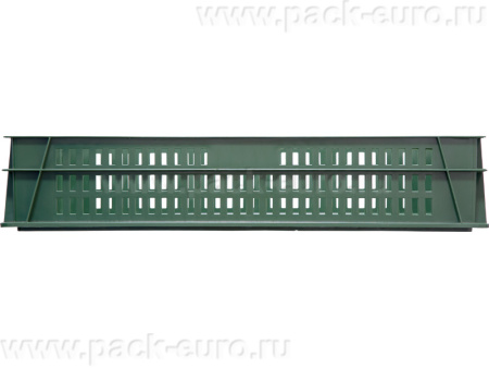 Ящик сплошной 740×465×145 мм, объем 39 л., арт.: 404-Т-1, зелёный, код: 22442, арт. 404-Т-1