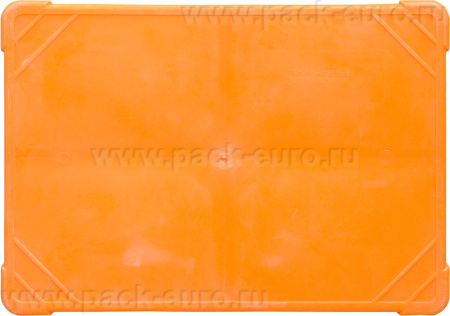 Ящик сплошной 400×300×350 мм, объем 42 л., арт.: 434, оранжевый, код: 05538, арт. 434
