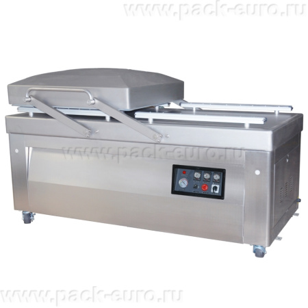 Напольный вакуумный упаковщик HVC-820S/2B (нерж., обрезка)