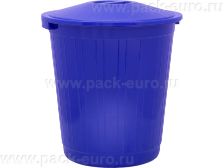 Бак с крышкой (80 л) синий, арт. МБ-80 синий с крышкой