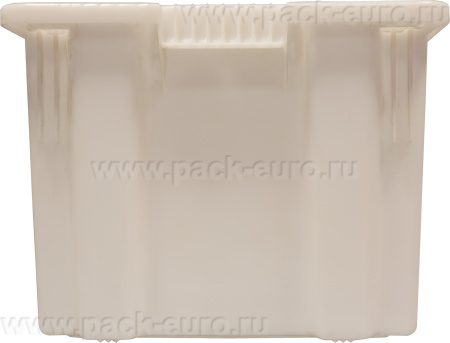 Ящик сплошной 600×400×300 мм, объем 52 л., арт.: 601, красный, код: 05416, арт. 601