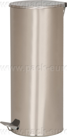 Урна с педалью хром 30 литров, арт. УМП-30 хром