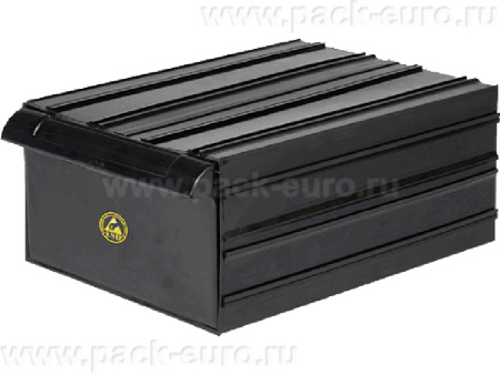 Ящик 340х260х150 антистатический, код: 40575, арт. PD 510 ESD