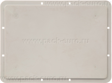 Ящик сплошной 400×300×220 мм, объем 21 л., арт.: ЕС 4322.1, серый, код: 14613, арт. ЕС 4322.1