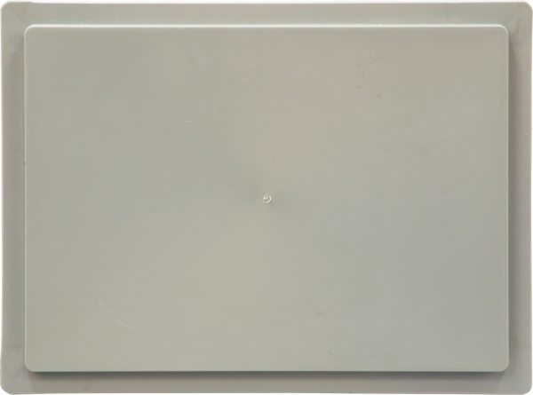 Ящик сплошной 300×200×120 мм, объем 4 л., арт.: 800.02, серый, код: 09947, арт. 800.02