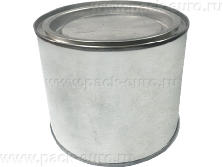 Банка жестяная 0,5л с крышкой (№3), арт. БЖ 0,5