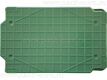 Ящик мясной 600х400х300 сплош. зеленый, арт. 218-1