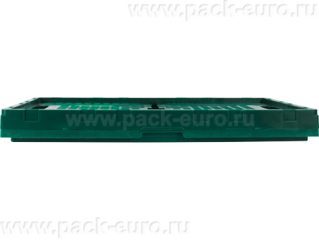 Ящик перфорированный 600×400×310, арт.: 407, зелёный, код: 10424, арт. 407