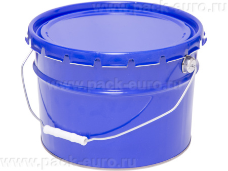 Ведро металлическое 10 л крышка-корона, код: 30759, арт. ВМк 10с (Б) 