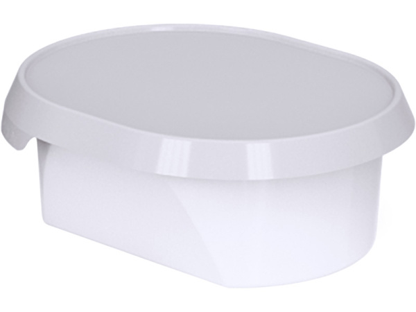 Контейнер 0,3л. под запайку, с белой крышкой белый, арт. КН-12 Контейнер 0,3л. под запайку, с белой крышкой белый, арт. КН-12