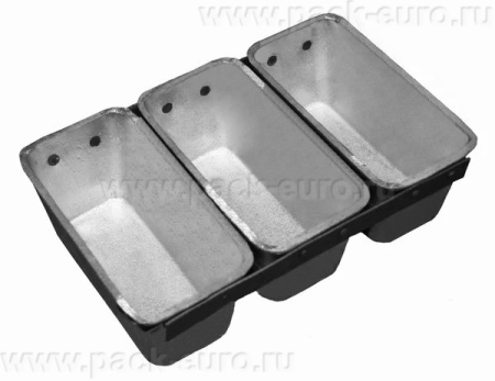Секция форм для хлеба 3 Л 12 160 х 80 х75