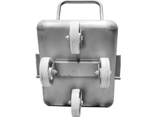 Тележка-чан "Китаянка" (Чебурашка) металл 200л., код: 34372, арт. ТЧ-200-304