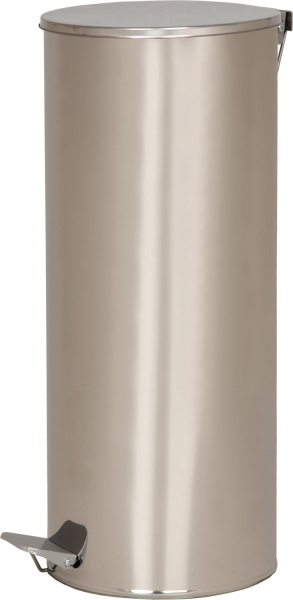 Урна с педалью хром 50 литров, арт. УМП-50 хром