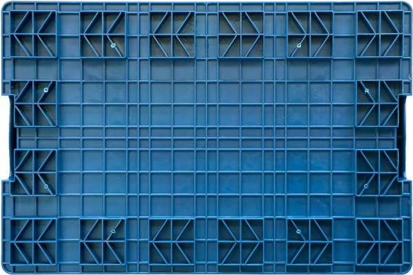 Ящик 6415 R-KLT 594х396х147,5, объем 21.1, синий, код:20838, арт. 6415 R-KLT