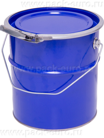 Ведро металл 3л. с крышкой и обручем, код: 36542, арт. ВМо 3с (Б) 