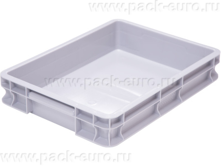 Ящик п/э 400х300х75 мороз. серый, арт. 700.03.02 м ГД