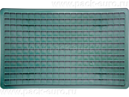 Ящик сплошной 740×465×145 мм, объем 39 л., арт.: 404-Т-1, зелёный, код: 22442, арт. 404-Т-1
