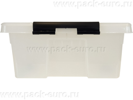 Ящик сплошной 580×390×180 мм, объем 35 л., арт.: Rox Box 35, прозрачный, код: 18708, арт. Rox Box 35