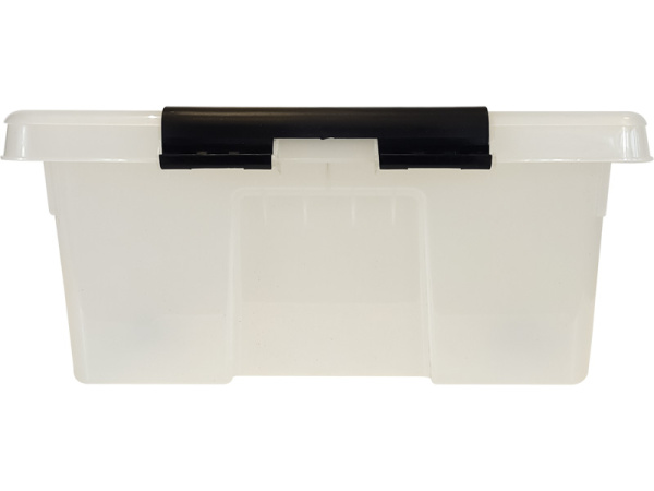 Ящик сплошной 580×390×180 мм, объем 35 л., арт.: Rox Box 35, прозрачный, код: 18708, арт. Rox Box 35