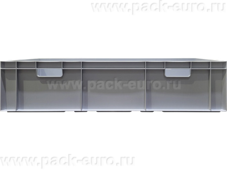Ящик сплошной 1000×400×230 мм, объем 70 л., арт.: 817.01, серый, код: 09971, арт. 817.01