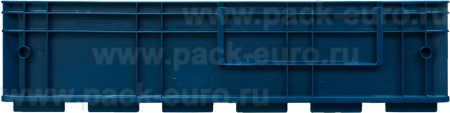 Ящик 6415 R-KLT 594х396х147,5, объем 21.1, синий, код:20838, арт. 6415 R-KLT