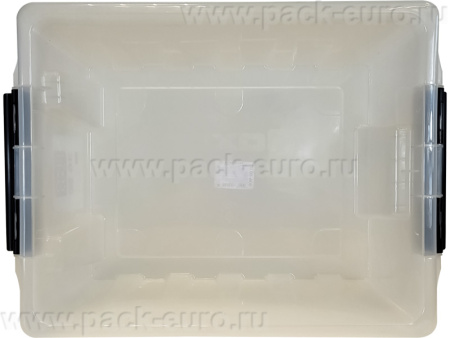 Ящик сплошной 500×390×250 мм, объем 36 л., арт.: Rox Box 36, прозрачный, код: 18706, арт. Rox Box 36