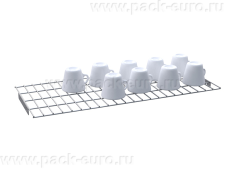 Комплект полки для стаканов и столовых приборов шкафа ШЗДП-4- 950-02-1, арт. 321964