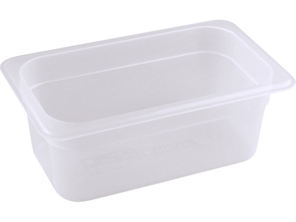 Гастроемкость 1/4, 265x162х100  прозрачный, арт. 1/4, 265x162х100