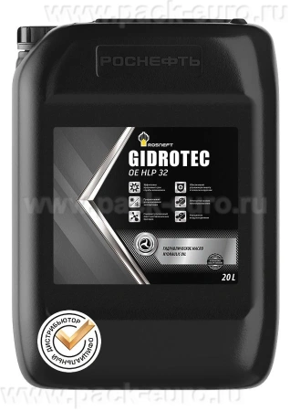 Масло Роснефть Gidrotec OE HLP 32 (20л) (НЗМП) купить в компании Европактрейд