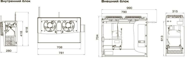 Сплит-система SM218 S (R404А), арт. 1602042d от компании Европактрейд
