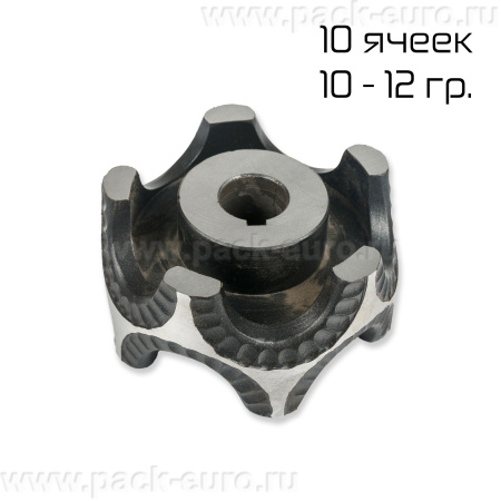 Матрица формующая для JGL-135-5B ( 10 ячеек 10-12 гр.,100*52*10, волнистый край) купить в компании Европактрейд