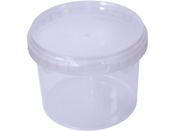 Ведро 0,55л круглое без ручки прозрачное с прозрачной крышкой (ПП), арт. ВП 0,55 проз Ведро 0,55л круглое без ручки прозрачное с прозрачной крышкой (ПП), арт. ВП 0,55 проз