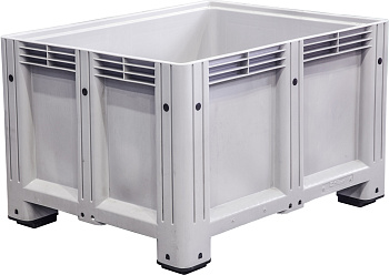 Big Box 1200x1000x760 сплошной, на ножках, арт. D-Box 1210 S (760) серый, код: 14860, арт. D-Box 1210 S (760) серый