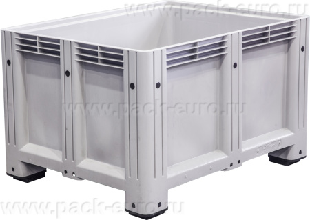 Big Box 1200x1000x760 сплошной, на ножках, арт. D-Box 1210 S (760) серый, код: 14860, арт. D-Box 1210 S (760) серый
