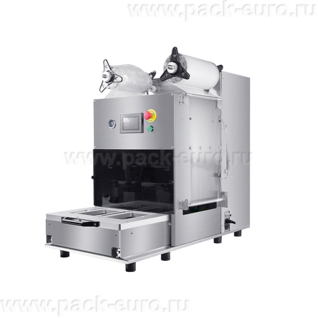 Вакуумный запайщик лотков с газонаполнением EV-272 (210*148*120 мм, 2 лотка за цикл)